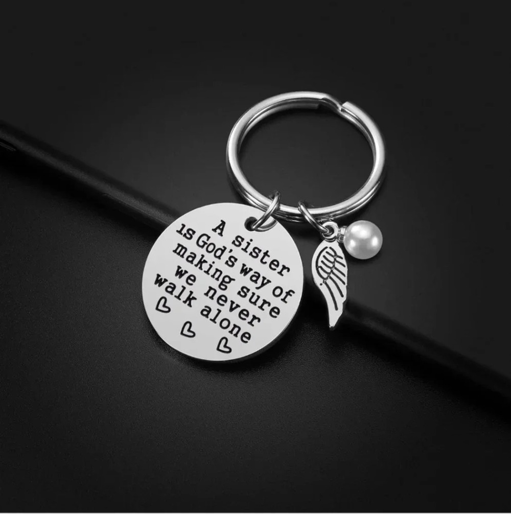 Sister Gift - A Sister is God's Way of Making Sure We Never Walk Alone Sister Ke